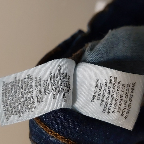 Free People Skinny Busted Jeans Dark Denim Wash - Picture 13 of 13